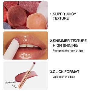 OEM&ODM Gloss à lèvres teinté hydratant de luxe, effet repulpant, brillance de haute qualité, teinte nourrissante, baume à lèvres super juteux - Product Image 5