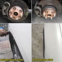 Entretoise de roue de voiture en alliage d'aluminium pour modification d'élargissement de jante, 5 trous 4 trous, 10/15/20/25/30mm, pour véhicules allemands et japonais, Rétrofit/Amélioration