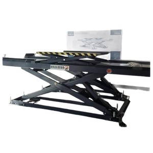 Elevador de tijera Dizang de 4 toneladas, elevador hidráulico para reparación de automóviles, para reparación y alineación de neumáticos - Product Image 4