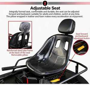 Vente flash - Kart à dérive 36V - Mini kart pour enfants - <span class=keywords><strong>Ferrari</strong></span> pour enfants et adultes - Product Image 3