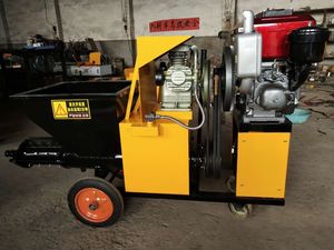 Ingénierie et <span class=keywords><strong>construction</strong></span> de maisons Offre Spéciale diesel moteur machine de pulvérisation de <span class=keywords><strong>mortier</strong></span> - Product Image 4