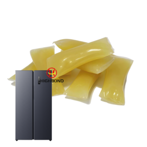 Colle adhésive thermofusible HIGHBOND à faible teneur en COV pour isolation des coques de réfrigérateurs, fixation métallique, SBS, SIS, plastiques, EVA, polyoléfine, Zhejiang - Product Image 3