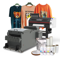 Impresora DTF de Última Tecnología Xp600 de 4 Cabezales, Plotter DTF de 24 Pulgadas (60 cm), Impresora para Camisetas