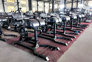 Équipement de musculation multifonctionnel réglable, banc d'hyperextension complet, machine <span class=keywords><strong>GHD</strong></span>, chaise romaine, développeur de muscles fessiers et ischio-jambiers - Product Image 4