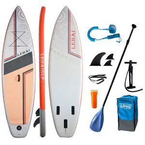 乐海批发价格充气sup木桨板sup站立式冲浪板出售