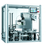 Machine d'emballage verticale automatique, approvisionnement direct usine pour l'emballage secondaire de sachets de poudre, liquides et granulés dans des boîtes