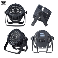 Projecteur LED Par DMX en aluminium étanche IP65 pour extérieur, 24x12W RGBW, 24x15W RGBWA, 24x18W RGBWAUV, pour scène et parc