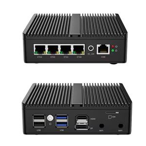 CAIXUNIPC N5105 PfsenseファイアウォールベアボーンPc 4 * LAN 4*<span class=keywords><strong>2</strong></span>.5GイーサネットポートI226 4 * USB 1 * COM DDR4ファンレスルーターミニPC - Product Image 6