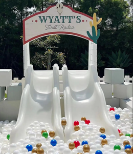 <span class=keywords><strong>Aire</strong></span> de <span class=keywords><strong>jeux</strong></span> intérieure douce de haute qualité, blanche et multicolore, <span class=keywords><strong>avec</strong></span> piscine à balles et <span class=keywords><strong>toboggan</strong></span> pour les événements festifs et les <span class=keywords><strong>jeux</strong></span> d'anniversaire - Product Image 4