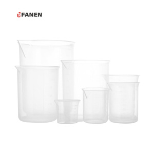 फैनन रासायनिक प्रतिरोध 25 मिलीलीटर प्रयोगशाला डिस्पोजेबल प्लास्टिक बीकर - Product Image 1