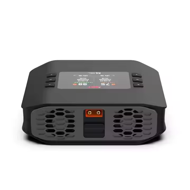 ISDT K4 Smart Charger High-Performance Dual Model Two Channel for Lithium Battery AC 400W/DC 600W X2 s Accessories