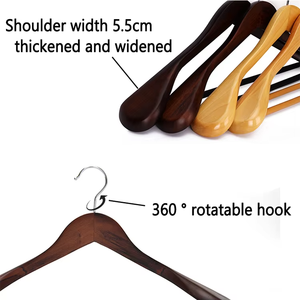 Giacca a spalla larga in legno per giacche cappotti completi da uomo - Product Image 4