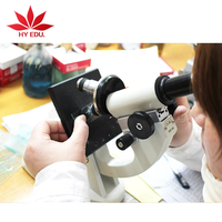 Lame de microscope en verre pour histologie animale, appareil de laboratoire, poumon de chat, section