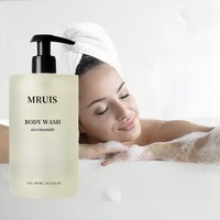 Gentle Original Scent Body Wash Deep Moisture Skin Cleanser for Dry Skin 450ml Volume Moisturizing Lotion Formula