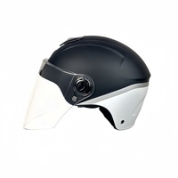 Casque de moto KUUVI et FEIKO, style avec pare-brise et protection contre les chocs, état neuf, doublure en mousse