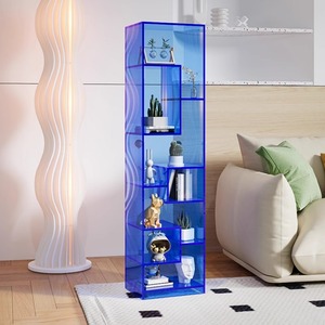 Customizable Modern Luxury Acrylic Floor-Standing <strong>Shelves</strong> Counter Shopping Mall Retail Store showcase Display Cabinet <strong>Design</strong> - Product Image 5