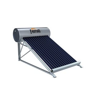 Chauffe-eau solaire Ecosun 5 en acier inoxydable à tubes sous vide à circuit fermé, capacité 200L, fournisseur OEM Vietnamien pour usage domestique - Product Image 1
