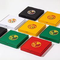 Boîtes à pizza personnalisées de haute qualité en gros, à prix abordable, avec logo, 10/14/18/20 pouces