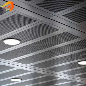 Interior Decorative Aluminum Perforated Metal Sheet For Ceiling Tiles