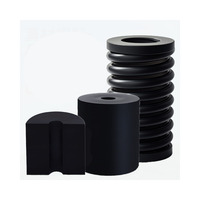 Ressort industriel en spirale, amortisseur et tampon haute élasticité, pièce de rechange durable pour crible vibrant à ressorts composites et machine à vibrateur