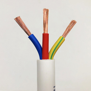 450 750V PVC <span class=keywords><strong>Câble</strong></span> Électrique Connexion PVC H05VVF <span class=keywords><strong>3G</strong></span> 1.5 2.5 4 6 <span class=keywords><strong>10mm2</strong></span> <span class=keywords><strong>Câble</strong></span> D'alimentation Électrique Blanc - Product Image 4