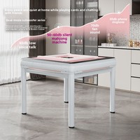 Table de mahjong automatique à double usage, silencieuse pour usage domestique avec chargement USB, livraison directe d'usine