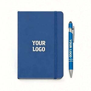 Brand Journal Sewing A5 Hardcover Leather <b>Diary</b> Thick Notebook With Embossed <b>Customized</b> Logo - Product Image 1