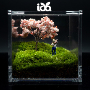 Figur Miniatur Anjing IOTA Skala 1/64 Bahan ABS Kondisi Baru Resin Duduk Model Miniatur untuk Adegan Mainan yang Sesuai dengan Frozen - Product Image 6