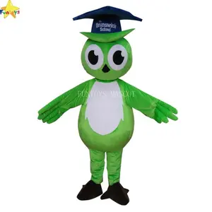 Funtoys MOQ 1 PCS HEISSER VERKAUF Eule Vogel Maskottchen Kostüm Karneval Fursuit Zum Verkauf