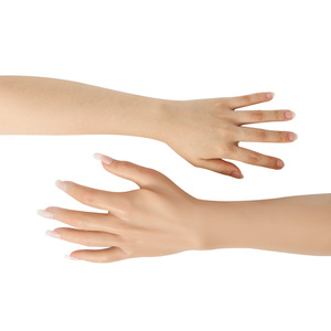 Gants en silicone réalistes avec des rides et une texture de peau réalistes, idéaux pour <span class=keywords><strong>le</strong></span> cosplay, <span class=keywords><strong>le</strong></span> maquillage cinématographique - Product Image 5