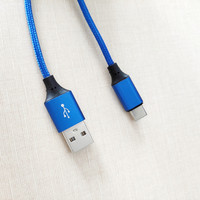 Cable de Datos USB 3.1 de Alta Calidad con Trenzado de Nailon, Carga Rápida 6A, USB-A a Tipo-C, 30/28/26 AWG, Cobre Puro y TPE para Computadora y Móvil