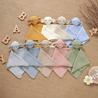 Manta de Seguridad para Bebés con Diseño de Oveja, de Algodón Puro y Suave, Linda Manta de Confort para Bebés