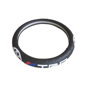 ปลอกหุ้มพวงมาลัยรถยนต์หนัง PVC พรีเมียม 3 ก้าน สำหรับ <span class=keywords><strong>Audi</strong></span> A5/A6 ยืดหยุ่นได้ กันลื่น ใช้ได้กับรถยนต์ทั่วไป - Product Image 2