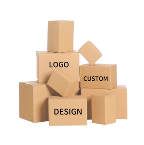 Boîtes en carton ondulé personnalisées de 1,5 mm d'épaisseur, en matériaux recyclés, pour emballages commerciaux et d'expédition, impression flexographique - Product Image 1