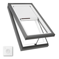 Claraboya Rectangular BOCHARM de Aluminio con Doble Acristalamiento, Operación Manual, Certificación Energy Star, para Ático