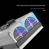 Lampe UV portable en alliage d'aluminium Raylights, machine de durcissement UV, revêtement d'encre, gel sans ombre, lampe LED UV395 à refroidissement par air, 3 ans