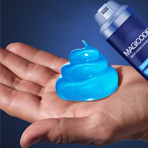 Gel de afeitar para hombres, <span class=keywords><strong>espuma</strong></span> rica en frío para calmar la piel <span class=keywords><strong>con</strong></span> ingredientes hidratantes, Aloe Vera, fácil de limpiar, Gel de afeitar hidratante - Product Image 6