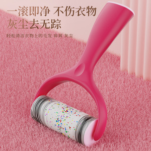 Lint Roller With Tearable Paper 60 Sheets Strong Adhesive For Clothes Dust Removal - Product Image 2