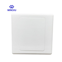 Plaque murale double durable en PVC 86x86 pour boîtier de jonction, interrupteur électrique et prise murale pour l'amélioration de l'habitat