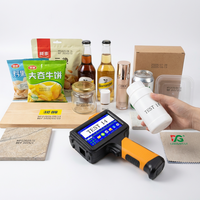 Imprimante à jet d'encre portable TIJ mini facile à utiliser, très vendue, pour numéros, textes, logos et étiquettes de date d'expiration