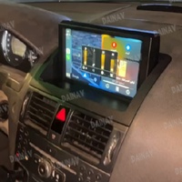 Radio para Auto con Pantalla Táctil de 8 Pulgadas, Reproductor Multimedia de Video Estéreo con Navegación GPS para Mercedes Benz Clase C W204 2007 2008 2009-2011