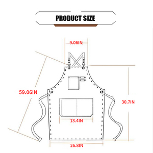 Tablier de <span class=keywords><strong>chef</strong></span> de café de restaurant imperméable et résistant à l'usure sans manches avec broderie de logo personnalisé - Product Image 6