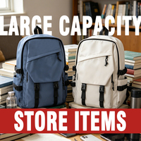 Mochila para Portátil de Negocios, Casual, Impermeable, de Material PU, con Diseño de Múltiples Bolsillos Personalizado