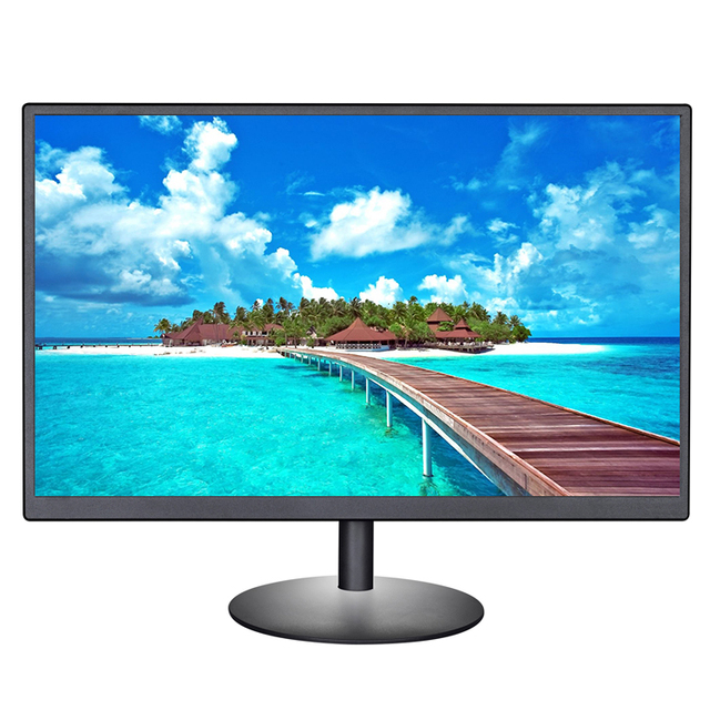 19 Inch 1440x900 75Hz Widescreen LED Monitor with Built-in Speaker for Desktop Computer Office Use