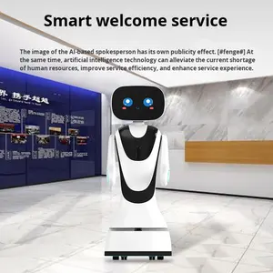 2025 Nuevo AI Robot inteligente Sala de exposiciones Explicación Bienvenida Recepción Guía Recepción Servicio humanoide Voz - Product Image 5