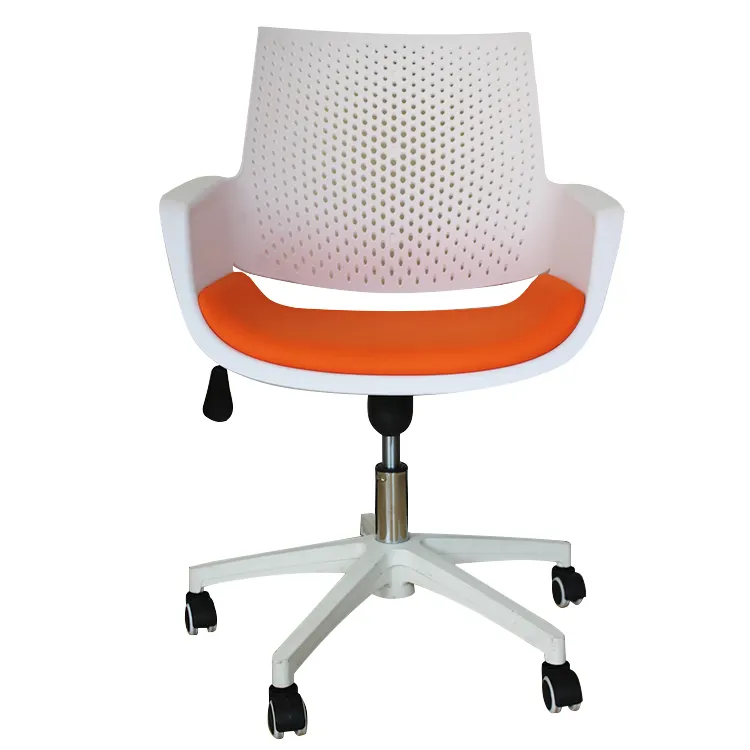 Günstige wirtschaft liche maßge schneiderte Relax pp Kunststoff drehbaren Büro Sessel mit Rädern