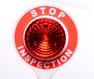 Biển Báo Dừng Cầm Tay <span class=keywords><strong>LED</strong></span> Biển Báo Cảnh Báo Nhấp Nháy Biển Báo Dừng Giao Thông Cho An Ninh - Product Image 2