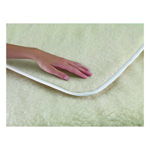COMFORT 16800 Imetec - Manta Acolchada de Lana Merino Beige, Tamaño Doble, Control de Temperatura, Manta Interior Confortable - Product Image 3