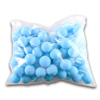 Pelotas de Ping Pong de Colores de Buena Calidad, 40 mm+, Pelotas de Tenis de Mesa Negras, Pelotas de Beer Pong, Paquete de 100 Piezas, Se Aceptan Personalizaciones