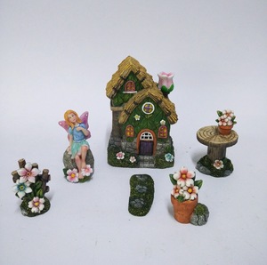 Artesanías de resina de jardín de hadas para mejorar tu espacio al aire libre con toque de fantasía mágica - Product Image 5
